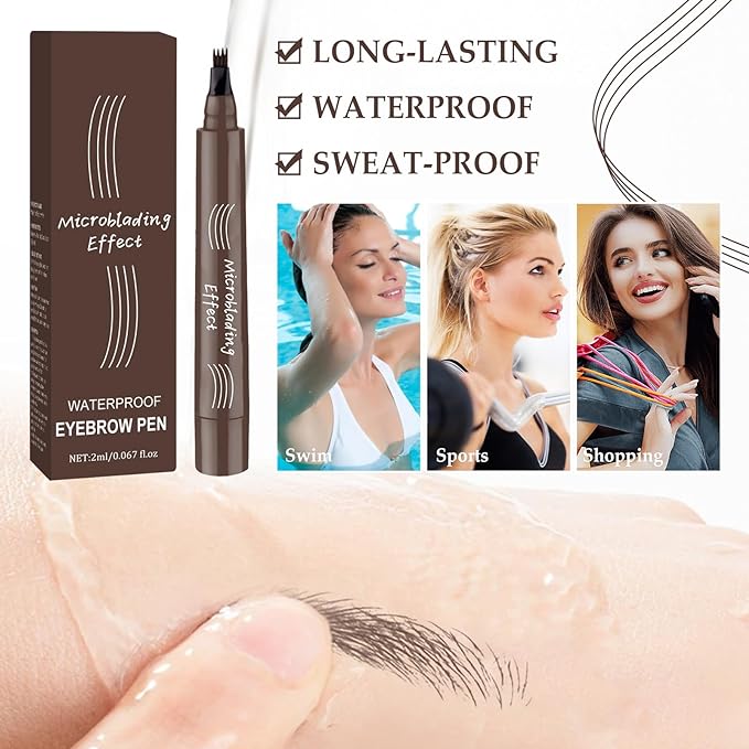 🔥LAST DAY - BUY 1 GET 1 FREE JUST $9.99 EACH🔥2026 Upgraded Natural Brows Eyebrow Pen