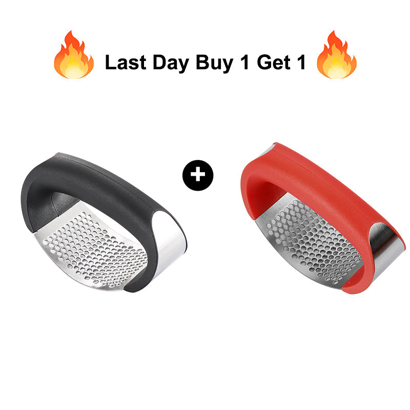 🔥Last Day Buy 1 Get 1 Free AUD$13.99 Each🔥430 Stainless Steel Ring Garlic Press