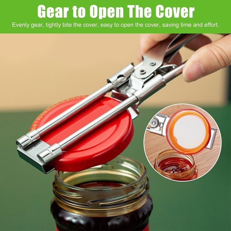 🔥Last Day Buy 2 Get 1 Free🔥Adjustable Stainless Steel Jar Opener