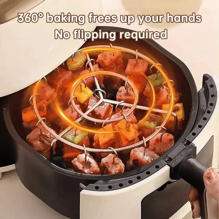 roasting rack with skewers