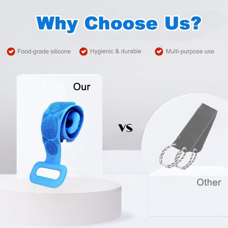 🔥Last Day Buy 1 Get 1 🔥Antibacterial Silicone Back Scrubber🫧