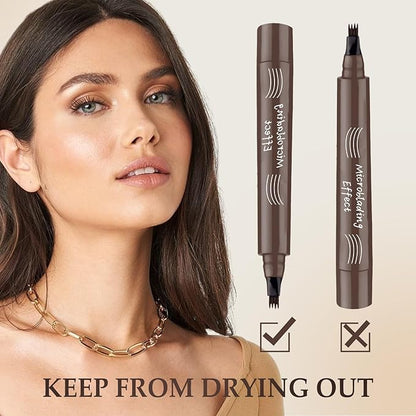 🔥LAST DAY - BUY 1 GET 1 FREE JUST $9.99 EACH🔥2026 Upgraded Natural Brows Eyebrow Pen