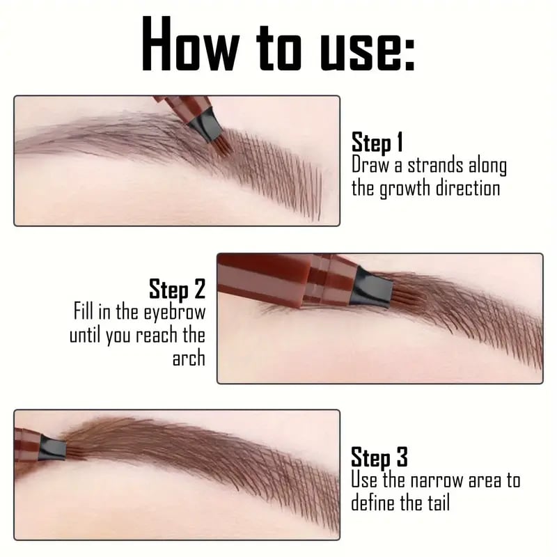 🔥LAST DAY - BUY 1 GET 1 FREE JUST $9.99 EACH🔥2026 Upgraded Natural Brows Eyebrow Pen