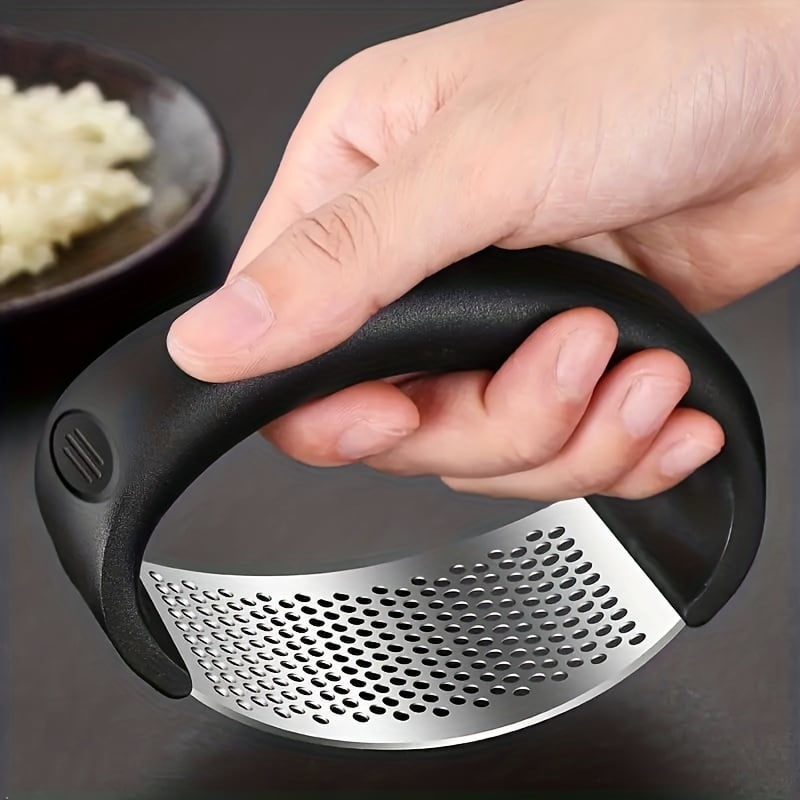 🔥Last Day Buy 1 Get 1 Free AUD$13.99 Each🔥430 Stainless Steel Ring Garlic Press