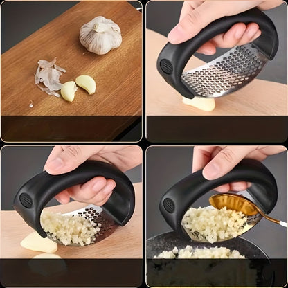 🔥Last Day Buy 1 Get 1 Free AUD$13.99 Each🔥430 Stainless Steel Ring Garlic Press
